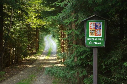 تابلوی پارک ملی شوماوا، جمهوری چک