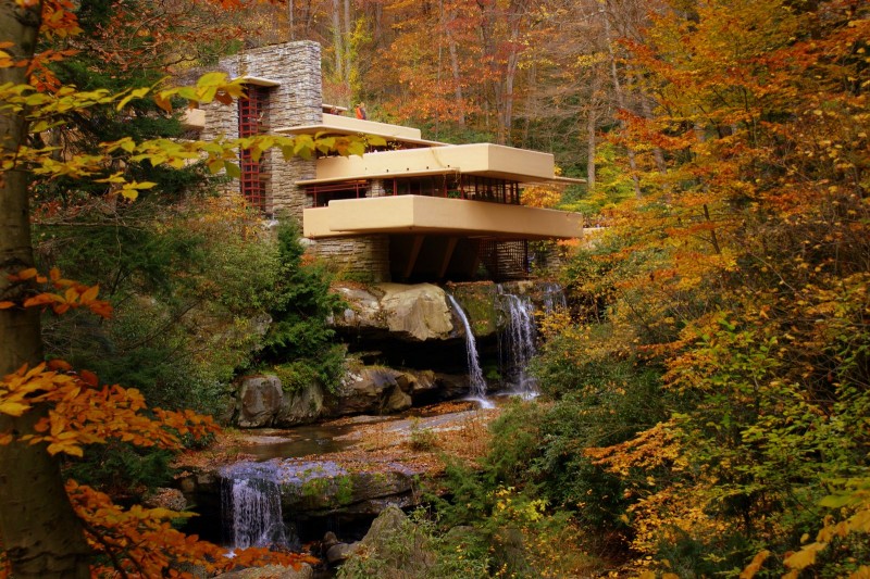 falling water