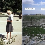 باغ عمومی پغمان در کابل، سال 1967 و سمت راست سال 2007 پس از بیست سال جنگ