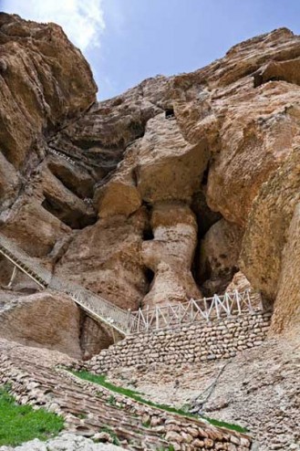 غار کرفتو در استان کردستان ایران، عکس: علی مجدفر