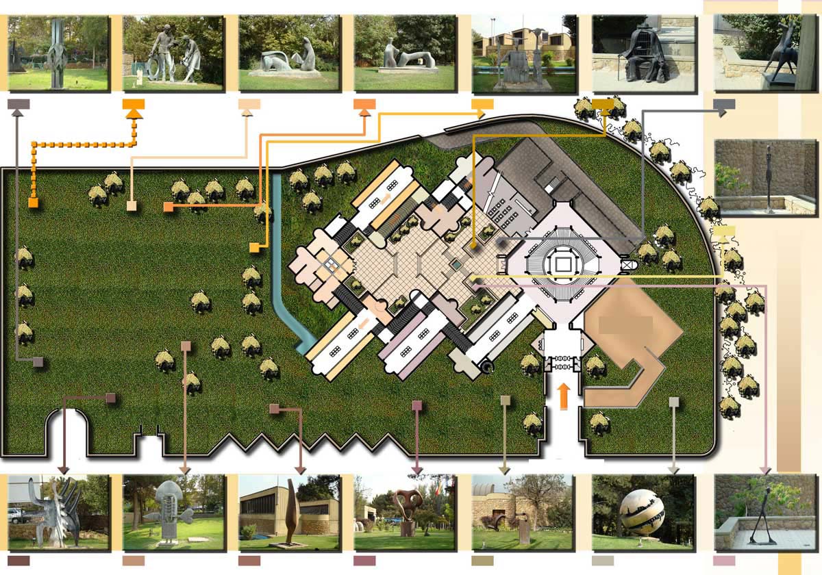 باغ مجسمه موزه هنرهای معاصر