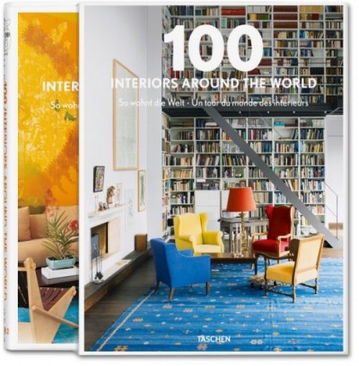 جلد کتاب صد طراحی داخلی در دنیا