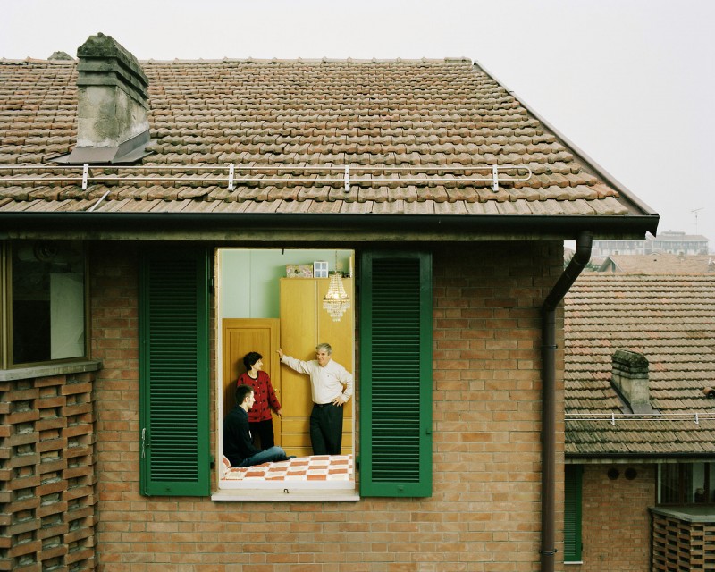 Through the window by Giorgio Barrera