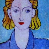 Young Woman in a Blue