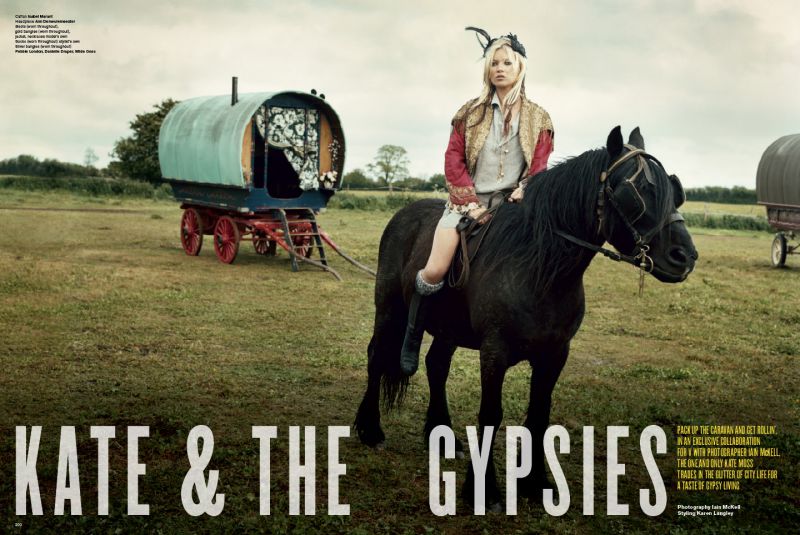 Kate Moss & The  Gypsies