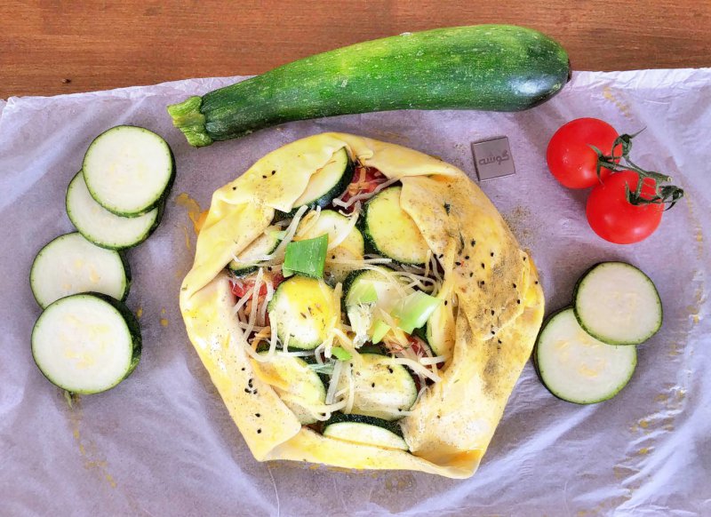 Zucchini Galette