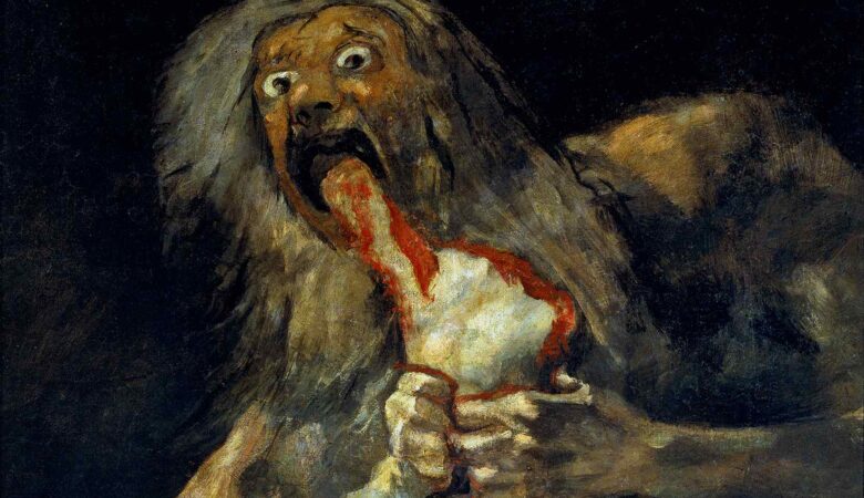 ساتورن پسرش را می بلعد